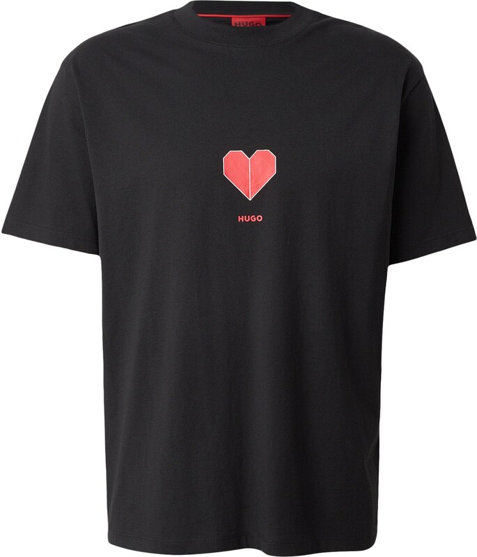 HUGO Särk 'Dalentin' punane / must