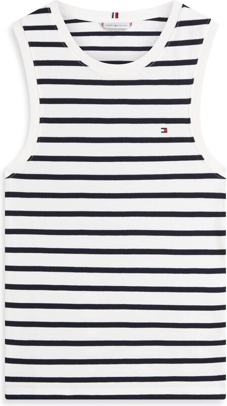 TOMMY HILFIGER Topp 'CODY' meresinine / valge