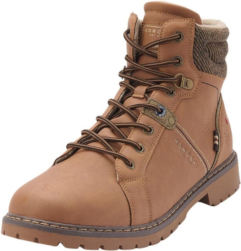 KOROSHI Paeltega saabas helepruun