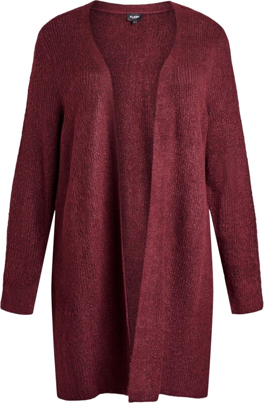 Zizzi Avara lõikega jakk 'Fjul' veinipunane