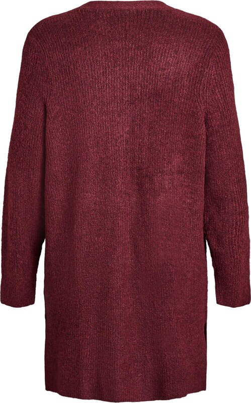 Zizzi Avara lõikega jakk 'Fjul' veinipunane