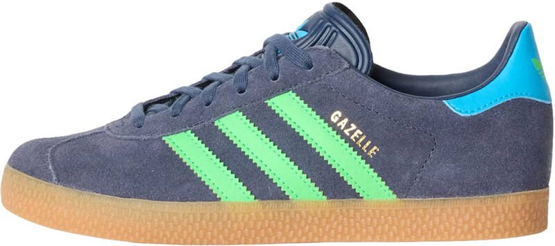 ADIDAS ORIGINALS Ketsid 'GAZELLE' mariinsinine / neoonsinine / kuld / heleroheline