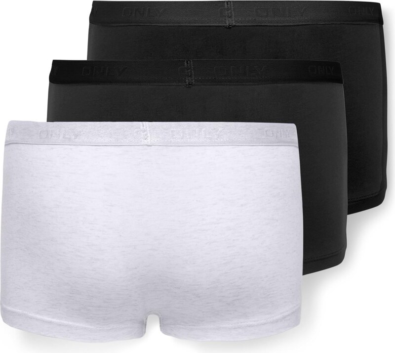 ONLY GIRLS Aluspüksid 'KOGLOLA' meleeritud hall / must