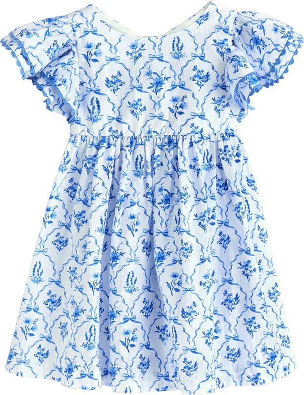 Next Kleit sinine / valge