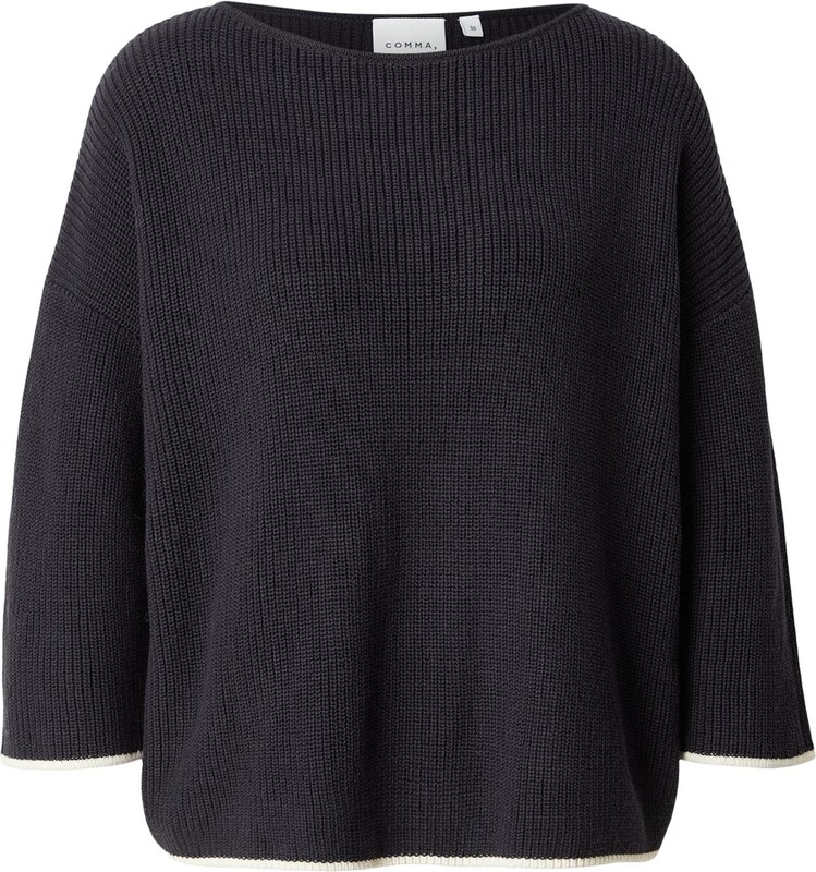 COMMA Kampsun meresinine / valge