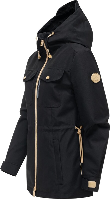 MARIKOO Kevad-sügisparka 'Sohaa 16' kitt / must