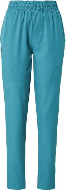 UNDER ARMOUR Spordipüksid 'Unstoppable' smaragdroheline / must