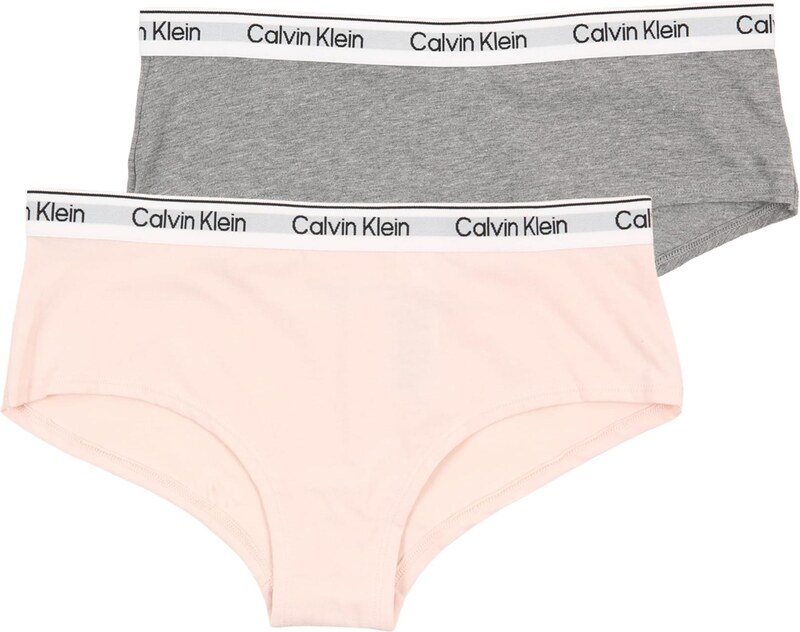 Calvin Klein Underwear Aluspüksid meleeritud hall / roosa / valge