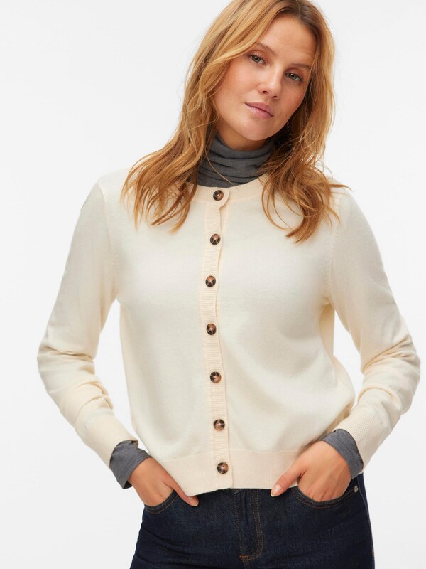 VERO MODA Kampsun 'VMSaba' seemisnahk / pruun