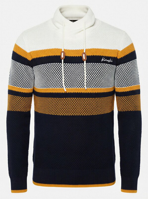 KOROSHI Kampsun mariinsinine / oranž / valkjas