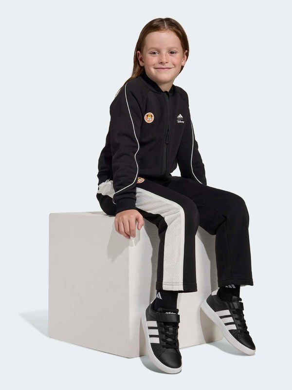 ADIDAS SPORTSWEAR Spordipüksid must / valge