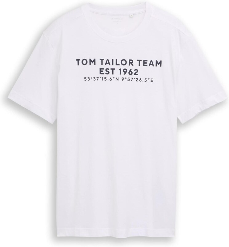 TOM TAILOR Särk meresinine / valge
