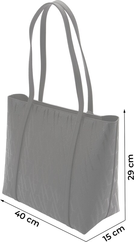 ARMANI EXCHANGE Poodlemiskott 'SILVYE' must