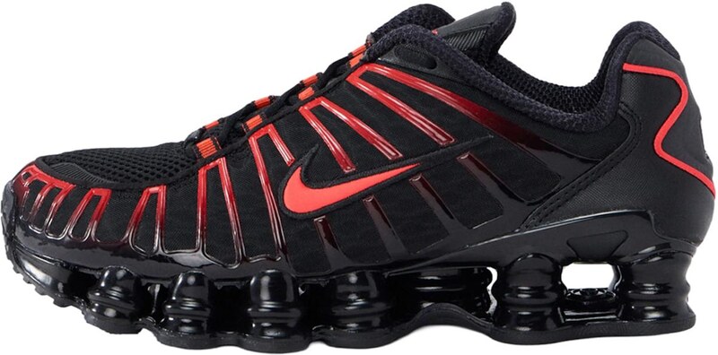 Nike Sportswear Madalad ketsid 'Shox TL' erkpunane / must