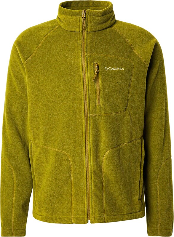 COLUMBIA Funktsionaalne fliisjakk 'Fast Trek II' kiivi / valge