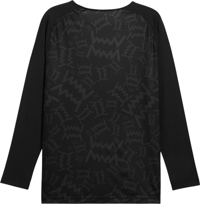 PUMA Funktsionaalne särk 'Teamjaws' antratsiit / must