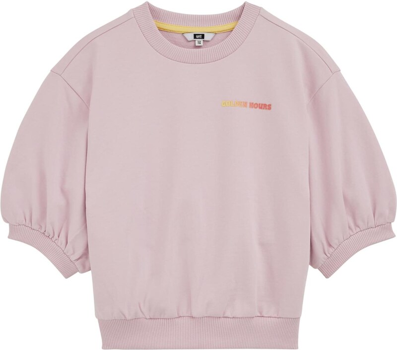 WE Fashion Dressipluus kollane / oranž / vanaroosa / punane