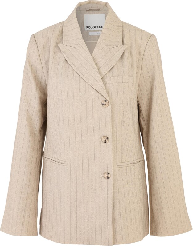 VILA ROUGE EDIT Bleiser 'ROUSAGA' hall / pruunikashall