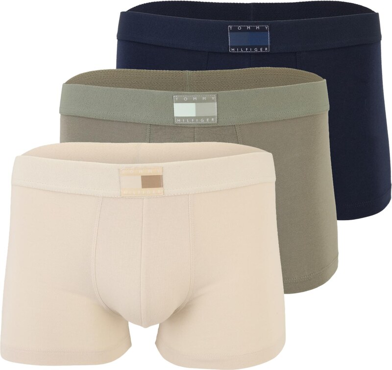 Tommy Hilfiger Underwear Bokserid helepruun / meresinine / khaki