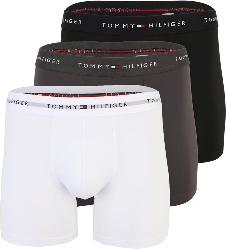 Tommy Hilfiger Underwear Bokserid tumehall / must / valge