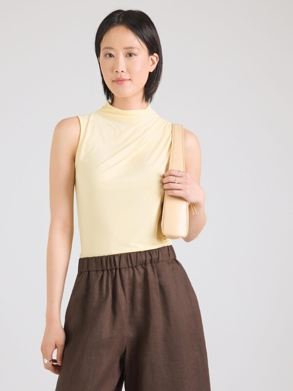 PIECES Pluus 'PCMADISON' helekollane