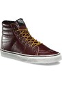 Vans SK8-Hi Ground Breakers Rum Raisin Unisex - Tennised Vans - Burgundia - VA38GEOE5-3.5UK