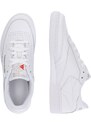 Reebok Madalad ketsid 'Club C 85' hall / punane / valge