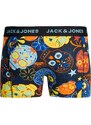 Jack & Jones Junior Aluspüksid 'Sugar' meresinine / segavärvid / must / valge