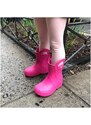 Crocs Kids' Handle It Rain Boot Candy Pink