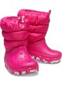Crocs Classic Neo Puff Boot Kid's 207683 Candy Pink