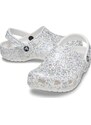 Crocs Classic Starry Glitter Clog White/SilGliter