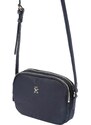 TOMMY HILFIGER Õlakott 'Poppy' tumesinine / kuld