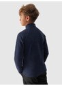 4F Boy's thermo-active fleece underwear (top) - navy blue