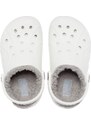 Crocs Baya Lined Clog Kid's 207500 White/Light Grey
