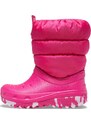 Crocs Classic Neo Puff Boot Kid's 207684 Candy Pink