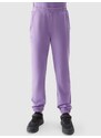 4F Girl's joggers sweatpants - purple