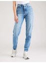 Calvin Klein Jeans Teksapüksid helebeež / sinine teksariie / valge