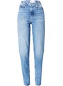 Calvin Klein Jeans Teksapüksid helebeež / sinine teksariie / valge