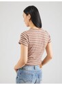 LEVI'S  Särk 'Essential Sporty Tee' helepruun / valge