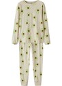 NAME IT Pidžaama pruun / oliiv / heleroheline