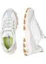 SKECHERS Madalad ketsid 'DAZZLING SHINE' helehall / hõbe / valge