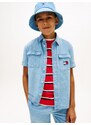 TOMMY HILFIGER Triiksärk meresinine / sinine teksariie / punane / valge