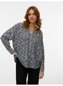 VERO MODA Pluus 'VMJOSIE' kitt / tumesinine